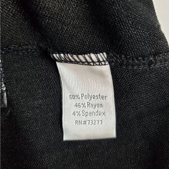 Lauran Conrad M Black Embroidered Peplum Sweater - Picture 4 of 7